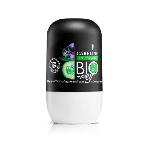 Careline bio Дезодорант-антиперспирант шариковый, дезодорант-антиперспирант, 75 мл, 1 шт, свежий огурец фото