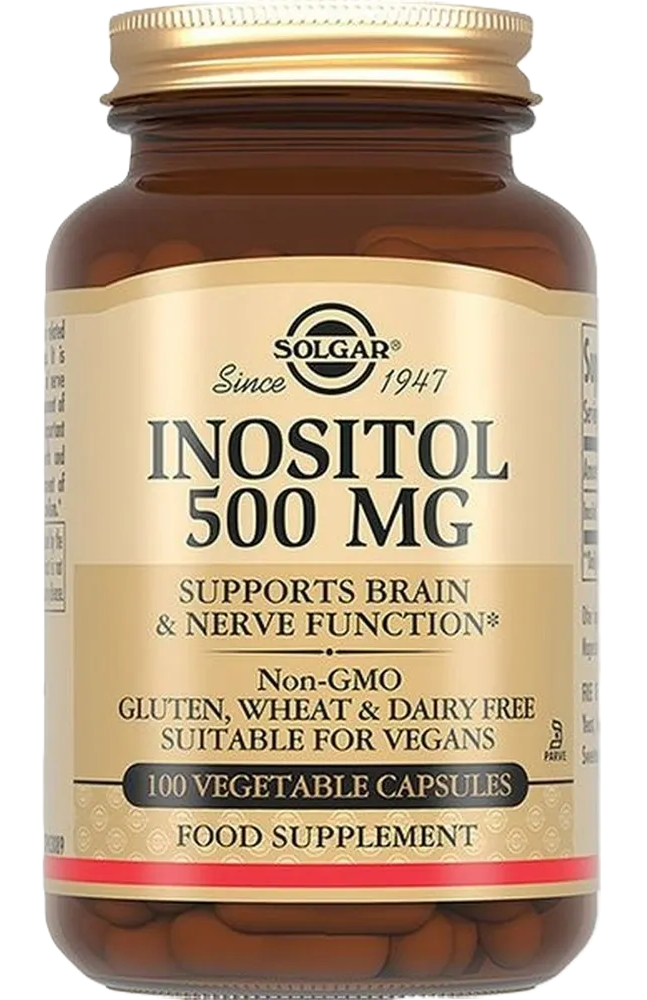 Solgar Инозитол, 500 мг, капсулы, 100 шт. фото