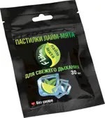 Flike Пастилки для свежего дыхания, пастилки, 30 шт, лайм + мята фото