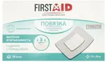 Ферстэйд Повязка пластырного типа с суперадсорбентом, 15 см х 9 см, повязка стерильная, 10 шт. фото