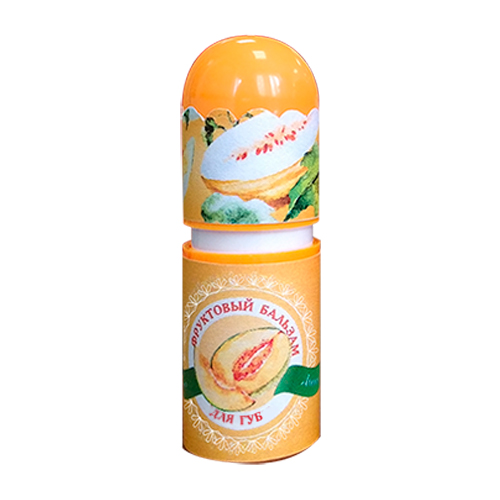 Фруктовый бальзам для губ, бальзам для губ, 4.2 г, 1 шт, дыня фото