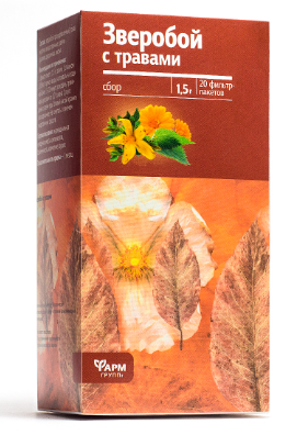 Зверобой с травами, фиточай, 1.5 г, 20 шт. фото
