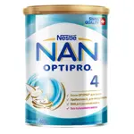 NAN 4 Optipro, напиток молочный сухой, 400 г, 1 шт, для детей с 18 месяцев, с пробиотиками фото