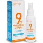 Krassa Med Пантенол спрей после загара с гиалуроновой кислотой, 9 %, спрей, 100 мл, 1 шт. фото