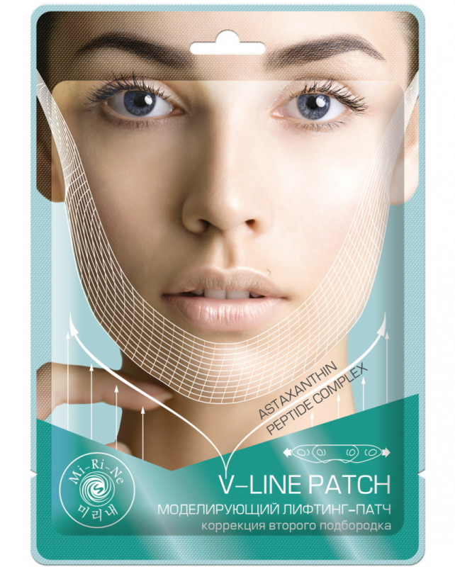 Mi-ri-ne Патч-лифтинг моделирующий, 8 г, 1 шт, для коррекции второго подбородка фото
