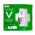 Vichy Normaderm сыворотка 30 мл + уход 30 мл + гель для умывания 50 мл + флюид SPF 50 3 мл, набор, 1 шт. фото