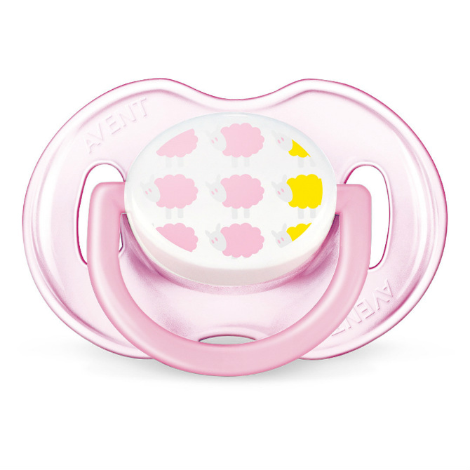 AVENT Classic Пустышка силиконовая ортодонтическая, 0-6 месяцев, 1 шт, арт. SCF172/13 фото