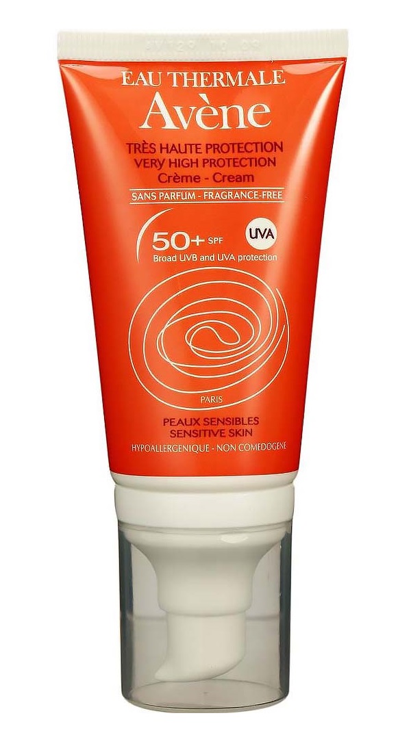 Avene солнцезащитный крем SPF50+, крем, 50 мл, 1 шт, без отдушки фото