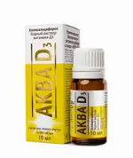 Аква Д3, 15000 МЕ/мл, капли для приема внутрь, 10 мл, 1 шт. фото