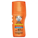 Sun Time Крем для загара Суперзащита, крем, 150 мл, 1 шт, SPF 40, для чувствительной кожи фото