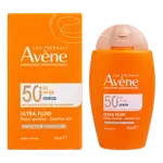 Avene Sun Ultra Fluid Perfector Солнцезащитный ультралегкий флюид-перфектор для лица, флюид, 50 мл, 1 шт, SPF50+, для чувствительной кожи фото 