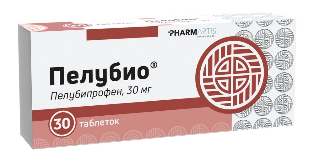 Пелубио, 30 мг, таблетки, 30 шт. фото