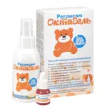 Реглисам Октагель гель для ухода за проблемной кожей, гель для лица, 100 мл, 1 шт, с красителем фото