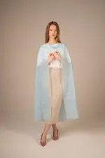 Накидка для пациента нестерильная, 5 шт, голубого цвета, 25 гр/м2, 160х110 см фото