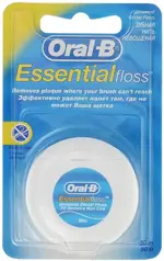 Oral-B Essential Floss Зубная нить невощеная, 50 м, нить зубная, 1 шт. фото