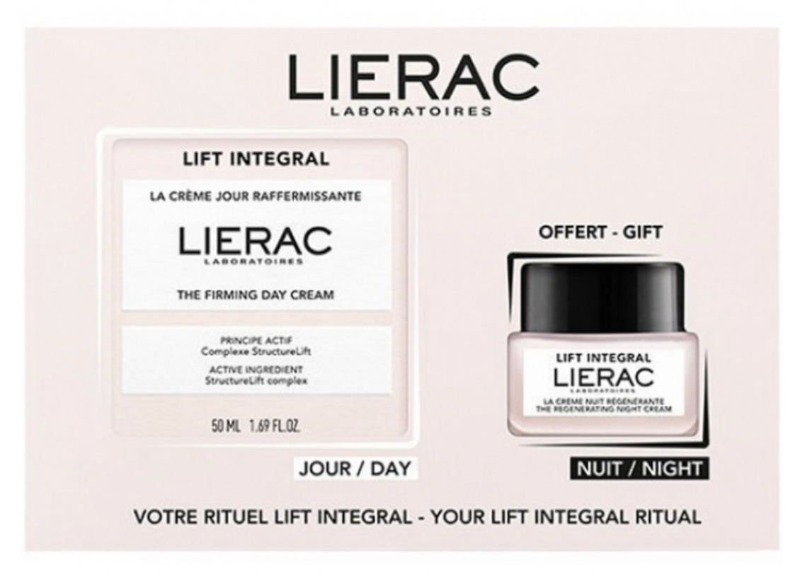 Lierac Lift Integral дневной крем-лифтинг 50 мл + ночной крем-лифтинг 20 мл, набор, 1 шт. фото