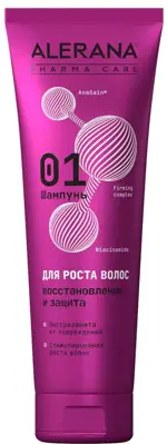 Алерана Pharma Care восстановление и защита, шампунь, 260 мл, 1 шт. фото