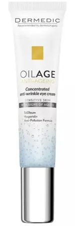 Дермедик Oilage Concentrated anti-wrinkle Eye Cream, крем, 15г, 1 шт, для кожи вокруг глаз фото 2
