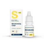 Феникамид софт, 8 мг/мл + 50 мг/мл, капли глазные, 10 мл, 1 шт. фото