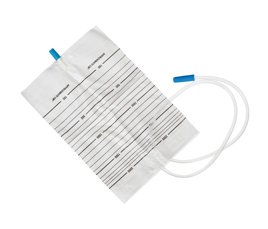 Vogt Medical Мочеприемник одноразовый прикроватный стерильный с прямым сливом, 2000 мл, 1 шт. фото