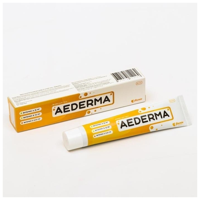 Аедерма, крем для тела, 50 г, 1 шт. фото