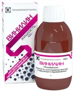 Винилин, жидкость для приема внутрь и наружного применения, 100 г, 1 шт. фото 