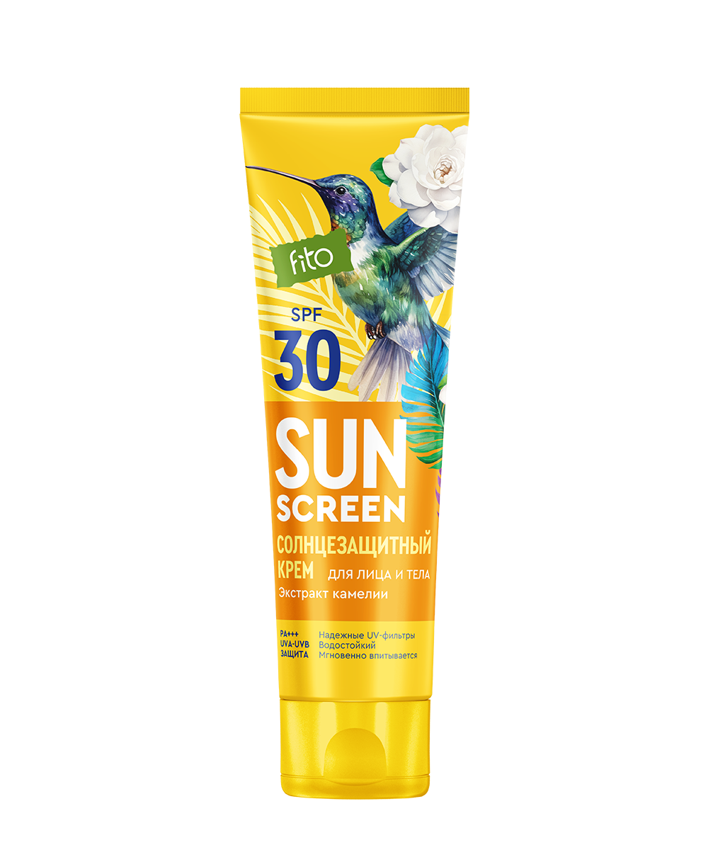 Sun Screen солнцезащитный крем для лица и тела, крем, 75 мл, 1 шт, SPF 30 фото