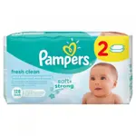 Pampers baby fresh Clean Салфетки влажные детские, салфетки влажные, 128 шт. фото