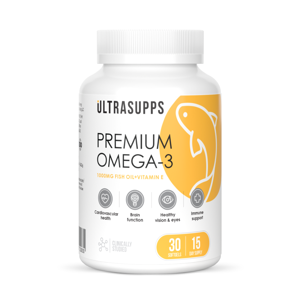 Ультрасаппс премиум Омега-3, капсулы, 30 шт. фото