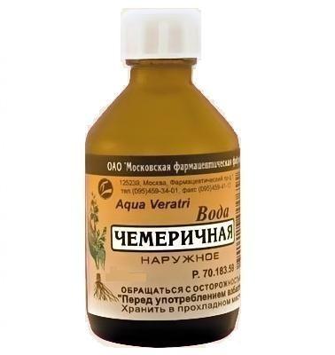 Чемеричная вода, раствор для наружного применения, 100 мл, 1 шт. фото