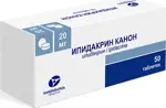 Ипидакрин Канон, 20 мг, таблетки, 50 шт. фото