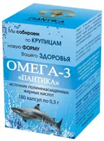 Омега-3 Пантика, 300 мг, капсулы, 180 шт. фото