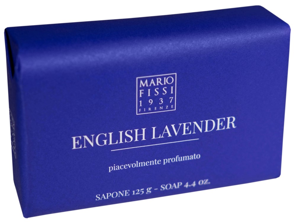 Mario fissi 1937 Мыло туалетное твердое Английская лаванда, мыло, 125 г, 1 шт. фото