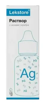 Лекстор Средство гигиеническое с ионами серебра, капли, 15 мл, 1 шт. фото