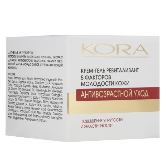 Kora крем-гель Ревитализант 5 факторов молодости, крем-гель, 50 мл, 1 шт. фото