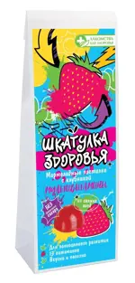 Лакомства для здоровья Шкатулка здоровья Мультивитамины, мармелад жевательный, 98 г, 1 шт, клубника фото
