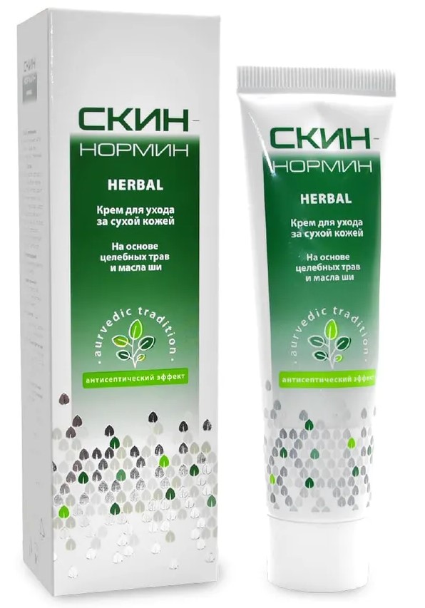 Скин-нормин Herbal, крем, 75 мл, 1 шт, для сухой кожи фото