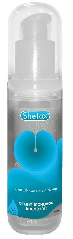 Shefox гель-смазка интимная с гиалуроновой кислотой, гель, 50 мл, 1 шт, флакон с диспенсером фото