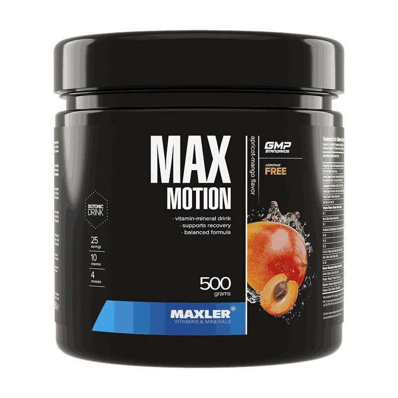 Maxler Max Motion Изотоник, порошок, 500 г, 1 шт, абрикос + манго фото