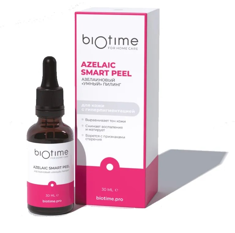 BioTime Пилинг азелаиновый умный против гиперпигментации, пилинг для лица, 30 мл, 1 шт. фото