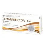 Прамипексол, 1 мг, таблетки, 30 шт. фото