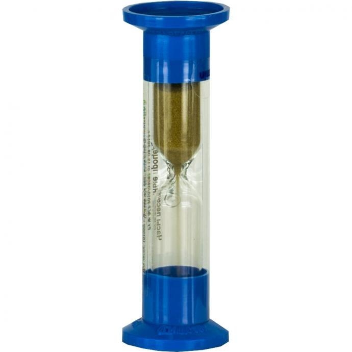 Часы песочные процедурные, 1 шт, 1 мин фото