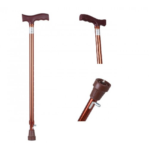 B.Well Трость опорная металлическая, 1 шт, арт. WR-411, телескопическая фото