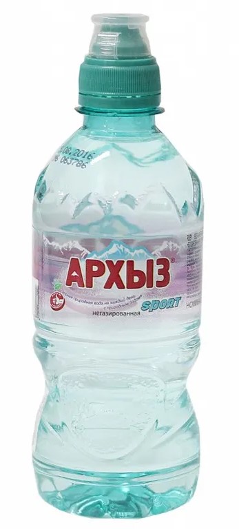 Архыз Vita Спорт Вода минеральная детская, вода питьевая негазированная, 0.33 л, 1 шт. фото