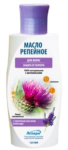 Масло репейное с эфирным маслом лаванды, масло косметическое, 125 мл, 1 шт. фото