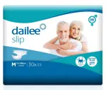 Dailee Slip Extra Plus Подгузники для взрослых, Medium M (2), 30 шт, средняя степень недержания фото