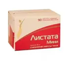 Листата Мини, 60 мг, таблетки, покрытые пленочной оболочкой, 90 шт. фото