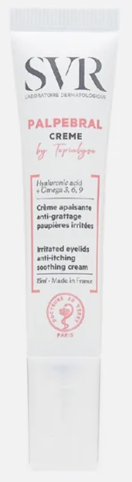 SVR Topialyse Palpebral, крем для век, 15 мл, 1 шт, успокаивающий фото