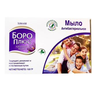 Боро Плюс мыло антибактериальное, 100 г, 1 шт. фото