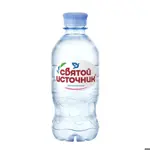 Святой источник Вода питьевая, 330 мл, 1 шт, негазированная, в пластиковой бутылке фото